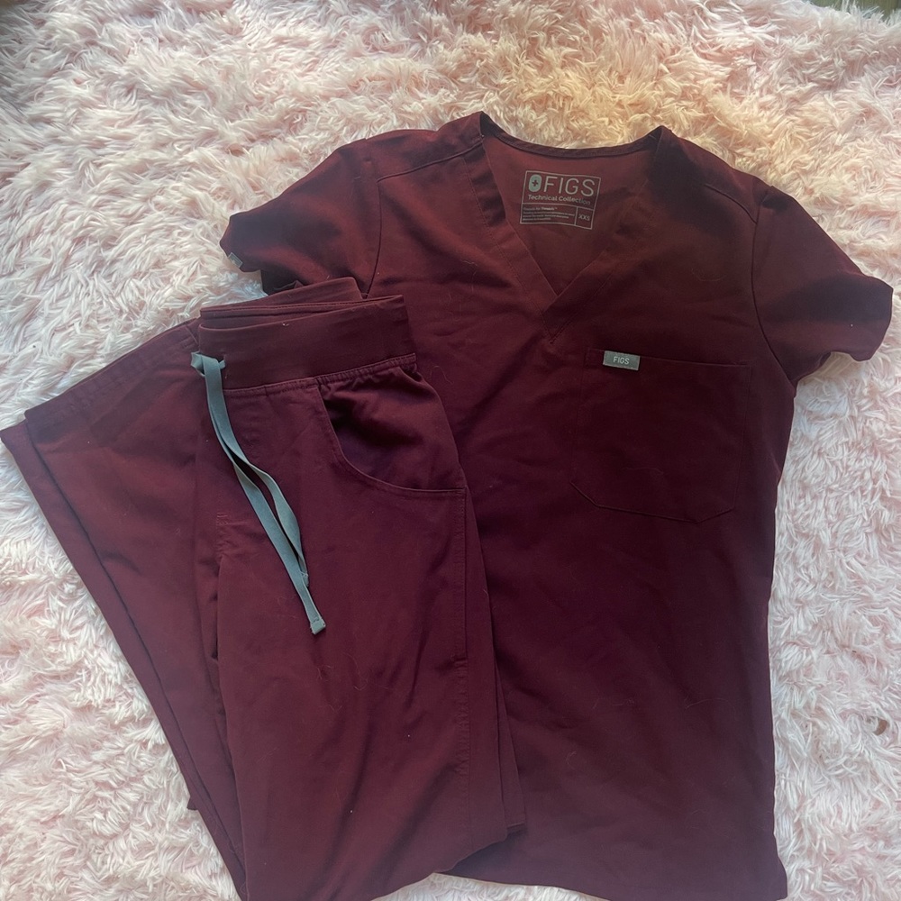 Burgundy XXS Figs Set